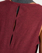 Red Wine $|& Interval FlowHeather Breeze Escape Tank - SOF Full Front