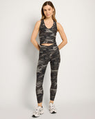 Grey Camo $|& Interval FlowHeather Sculpt Camo Stride Tank - UGC On Fig