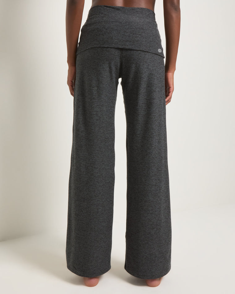 Heather Charcoal $|& Interval FlowHeather Drift Activate Pants - SOF Back