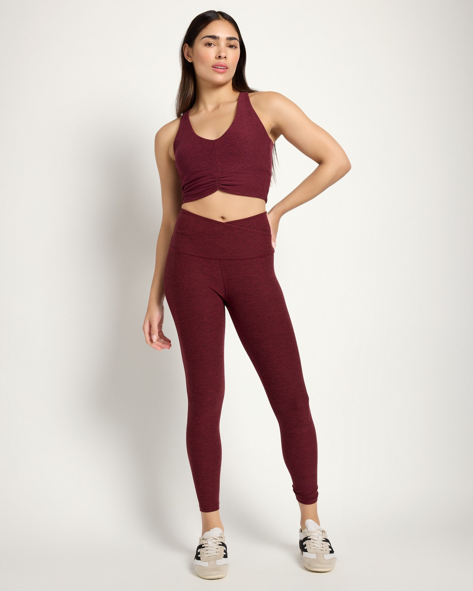 Red Wine $|& Interval FlowHeather Sculpt Enchant Bra - UGC On Fig