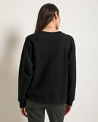 Black $|& SEAS Cliffside C'est la Vie Raglan Sweatshirt - SOF Back