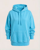 Washed Electric Sky $|& Interval Club Level Hoodie - Hanger Detail