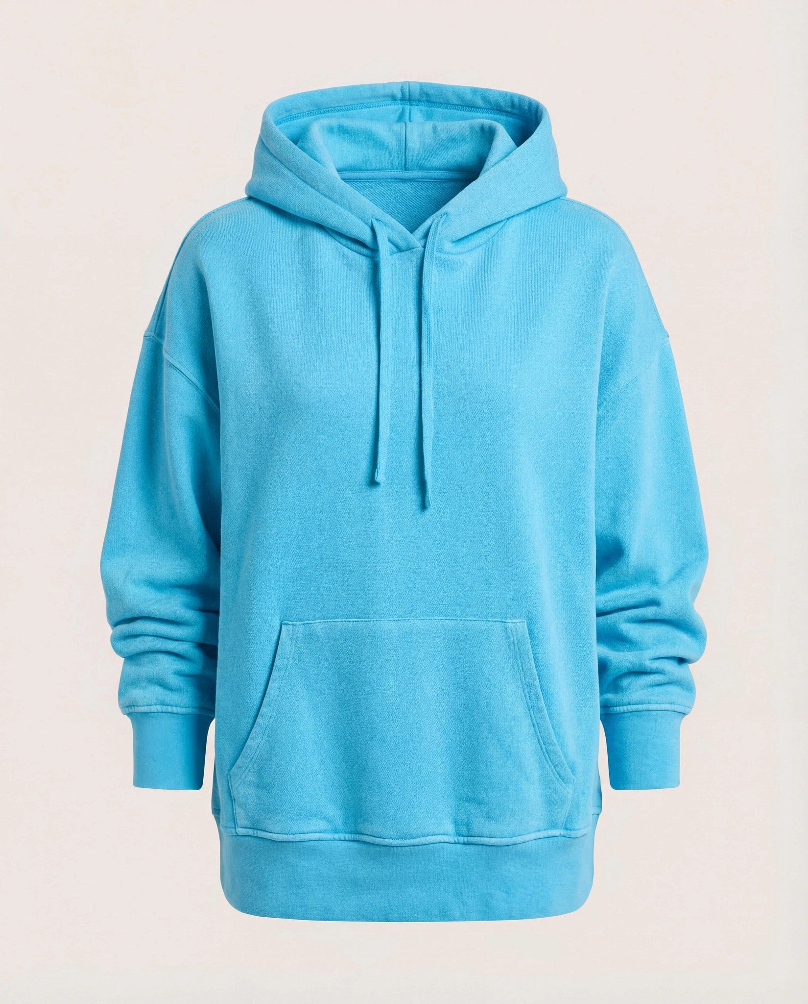 Washed Electric Sky $|& Interval Club Level Hoodie - Hanger Detail