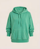 Washed Turf Green $|& Interval Club Level Hoodie - Hanger Detail