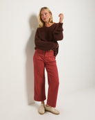Mahogany $|& SEAS Redwood Retreat Sweater - UGC On Fig