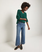 Light Pinecrest $|& SEAS Redwood Retreat Sweater - UGC On Fig