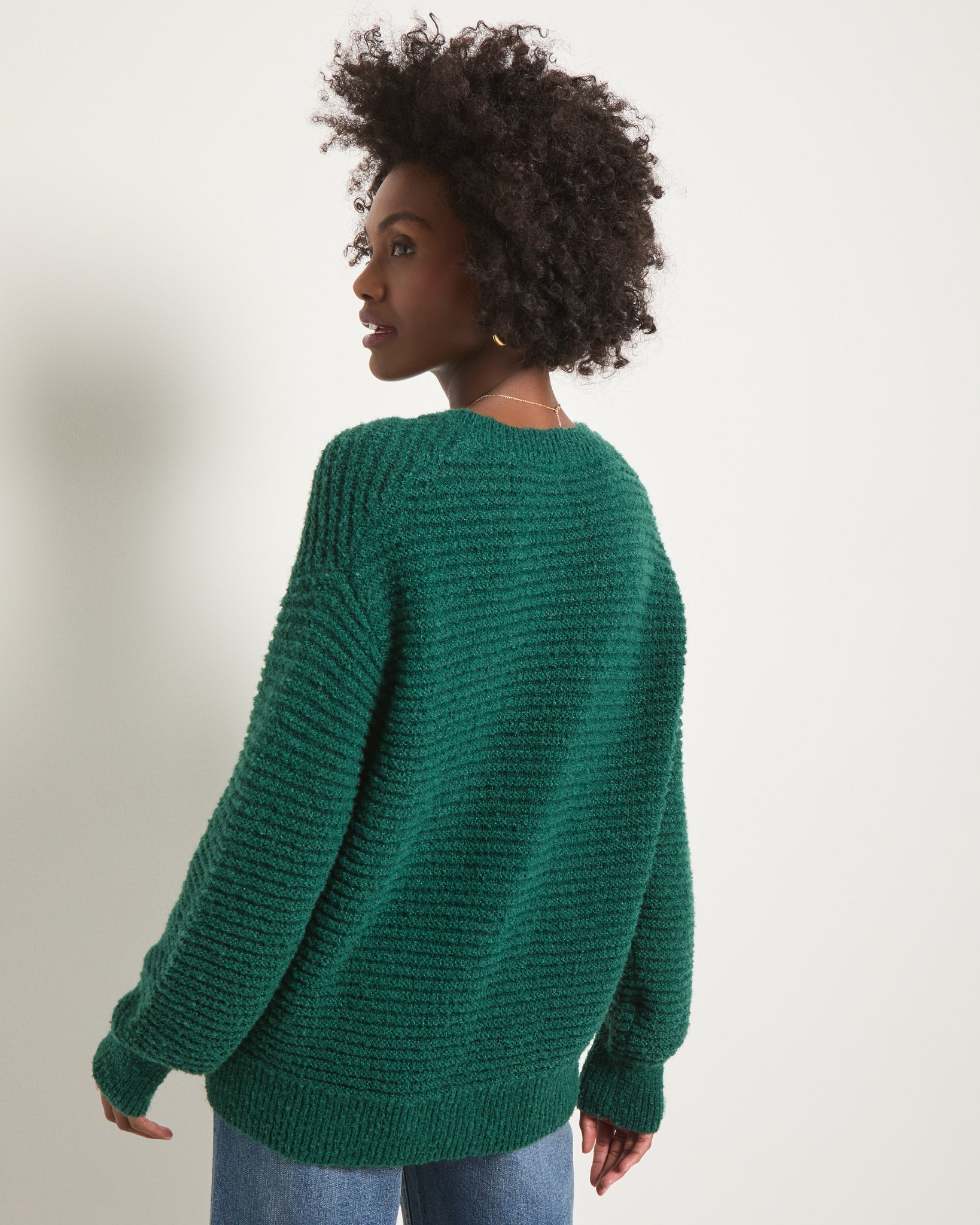 Light Pinecrest $|& SEAS Redwood Retreat Sweater - SOF Back