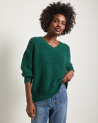 Light Pinecrest $|& SEAS Redwood Retreat Sweater - SOF Front