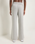 Light Heather Grey $|& Interval Power Move Wide Leg Pant - SOF Back