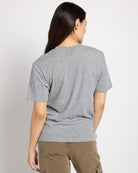 Heather Grey $|& Herizon Mountain Mama Easy Day Tee - SOF Back