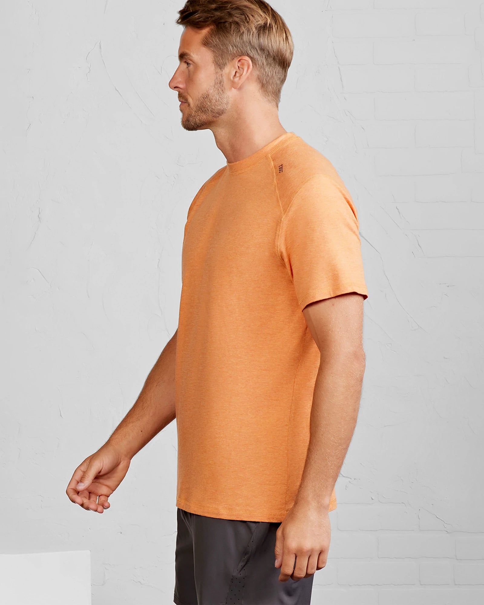 Terra Heather $|& Tasc Carrollton Tee - Hanger Front
