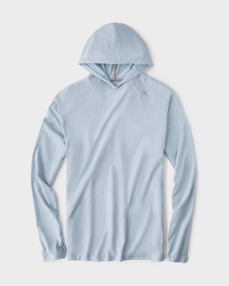 Cloud Heather $|& Tasc Carrollton Lightweight Hoodie - Hanger Back