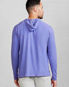 Nebula Heather $|& Tasc Carrollton Lightweight Hoodie - Hanger Side
