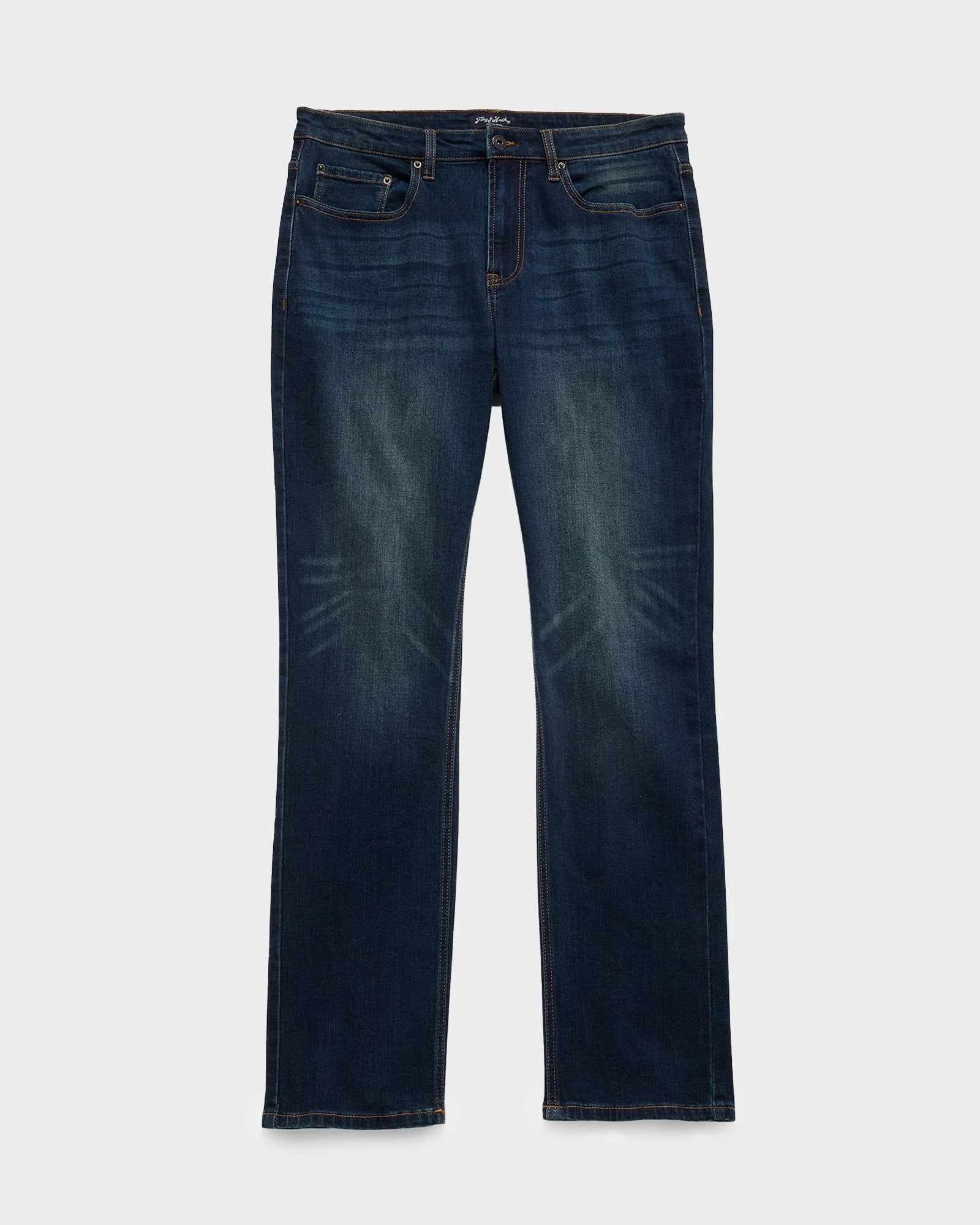 Dark Wash $|& Flag & Anthem Jonesville Nashville Straight Cooling Jean - Hanger Side