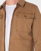 Chestnut $|& Liverpool Men's Zip Jacket - Hanger Back