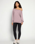 Dusk $|& Interval Brooklyn Off The Shoulder Pullover - UGC On Fig