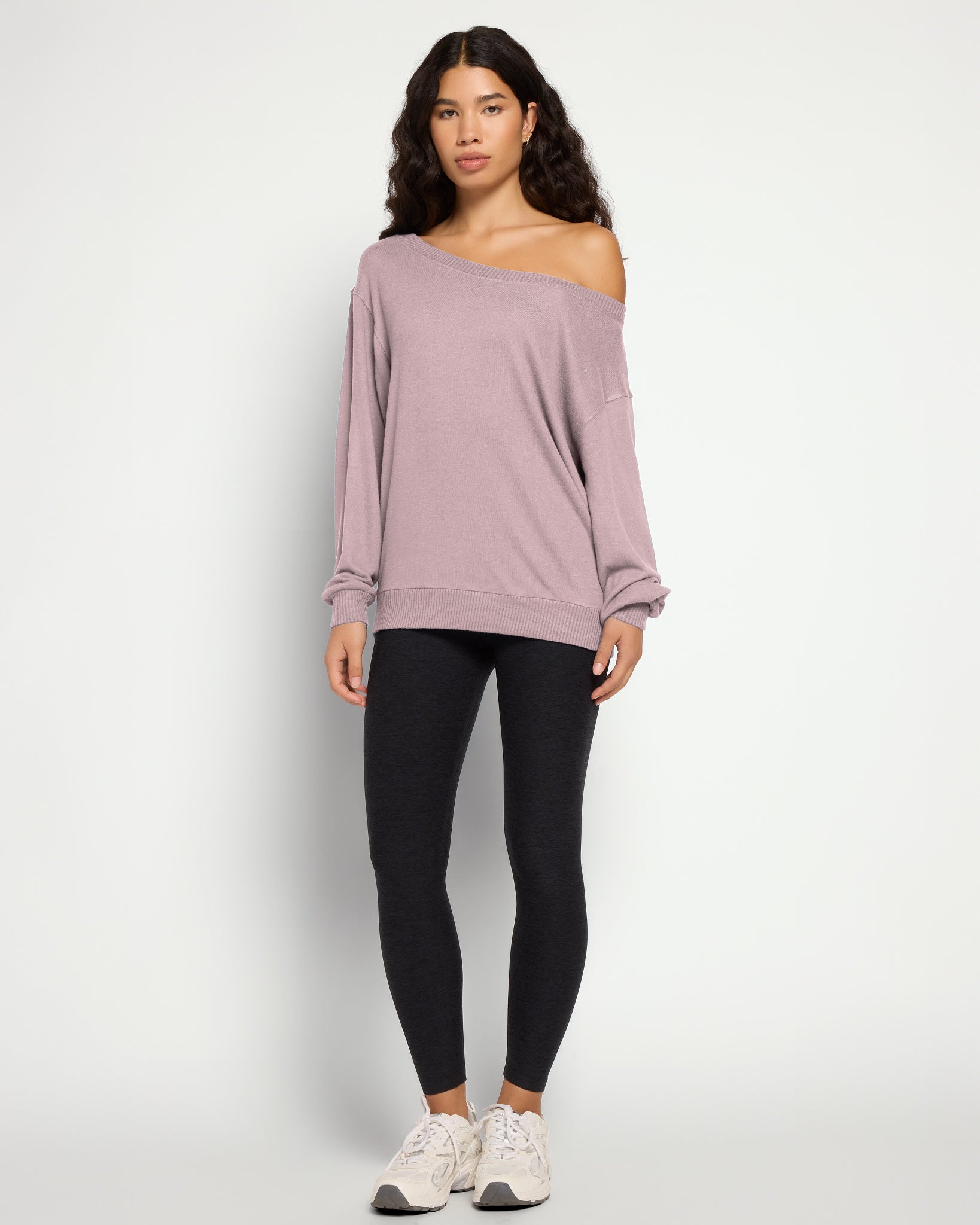 Dusk $|& Interval Brooklyn Off The Shoulder Pullover - UGC On Fig