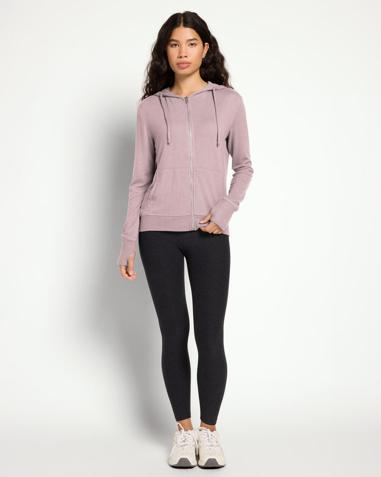 Dusk $|& Interval Hacci Zip Hoodie - UGC On Fig