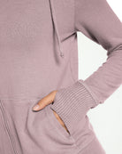 Dusk $|& Interval Hacci Zip Hoodie - SOF Full Front