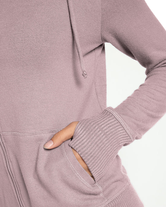 Dusk $|& Interval Hacci Zip Hoodie - SOF Full Front