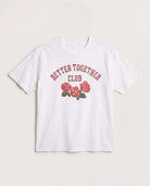 White $|& SEAS Dreamer Graphic Tee - Hanger Detail