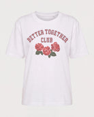 White $|& SEAS Dreamer Graphic Tee - Hanger Detail