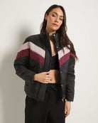 Black $|& Interval Off Season Jacket - SOF Front