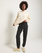 Black $|& Interval Half Time Jogger - UGC On Fig