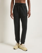 Black $|& Interval Half Time Jogger - SOF Front