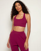 Sangria $|& Interval CloudLight Velocity  Bra - SOF Front