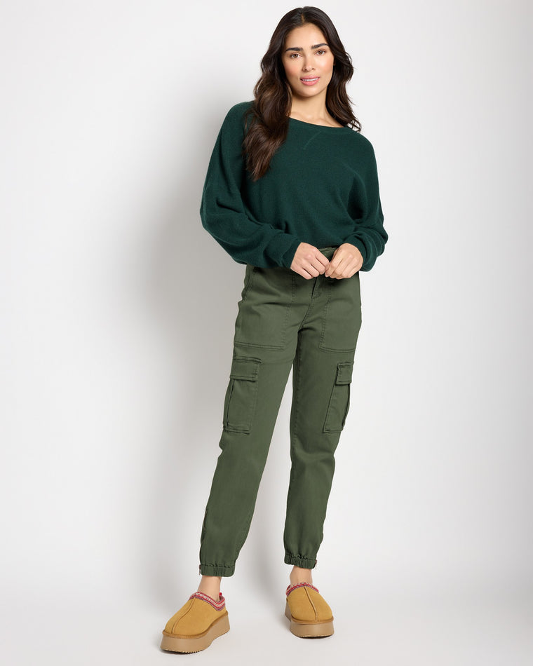 Olive Branch Green $|& Herizon Niki Cargo Pant - UGC On Fig