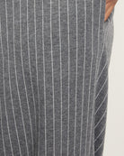 Graphite $|& Citrus Citywide Wide Leg Pull-On Trouser - SOF Full Front