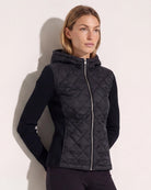 Black $|& Herizon Valley Mixed Media Jacket - UGC On Fig