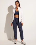 White $|& Herizon Valley Mixed Media Jacket - SOF Back