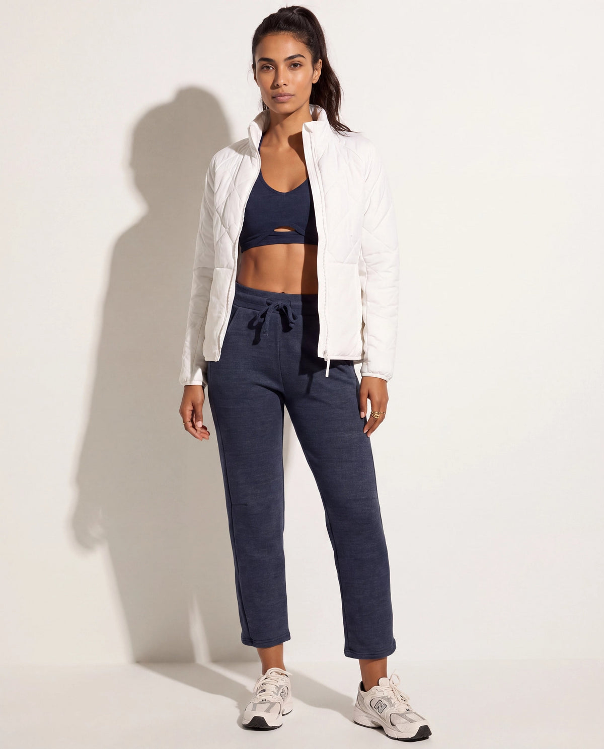White $|& Herizon Valley Mixed Media Jacket - SOF Back