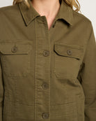 Ivy Green $|& Herizon Field Utility Jacket - SOF Full Front