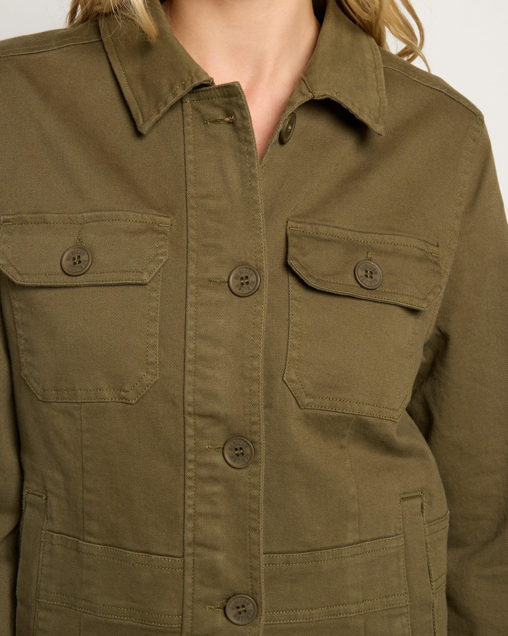 Ivy Green $|& Herizon Field Utility Jacket - SOF Full Front