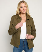 Ivy Green $|& Herizon Field Utility Jacket - SOF Front