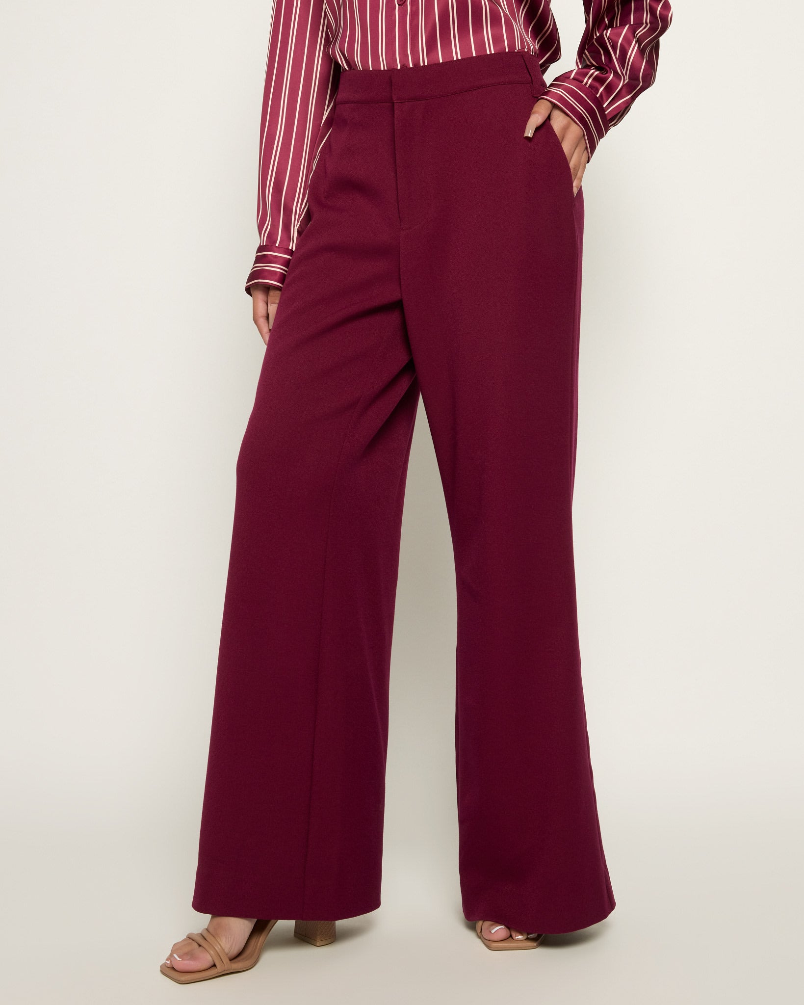 Ruby $|& Citrus Brentwood Wide Leg Trouser - SOF Front