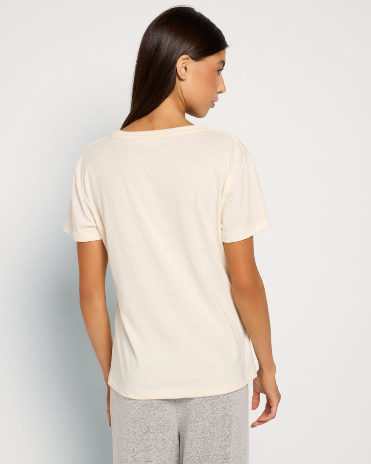 Arctic Wolf $|& SEAS Tired Graphic Sleep Tee - SOF Back