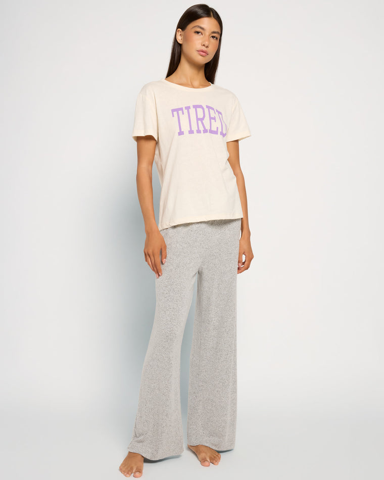 Arctic Wolf $|& SEAS Tired Graphic Sleep Tee - UGC On Fig