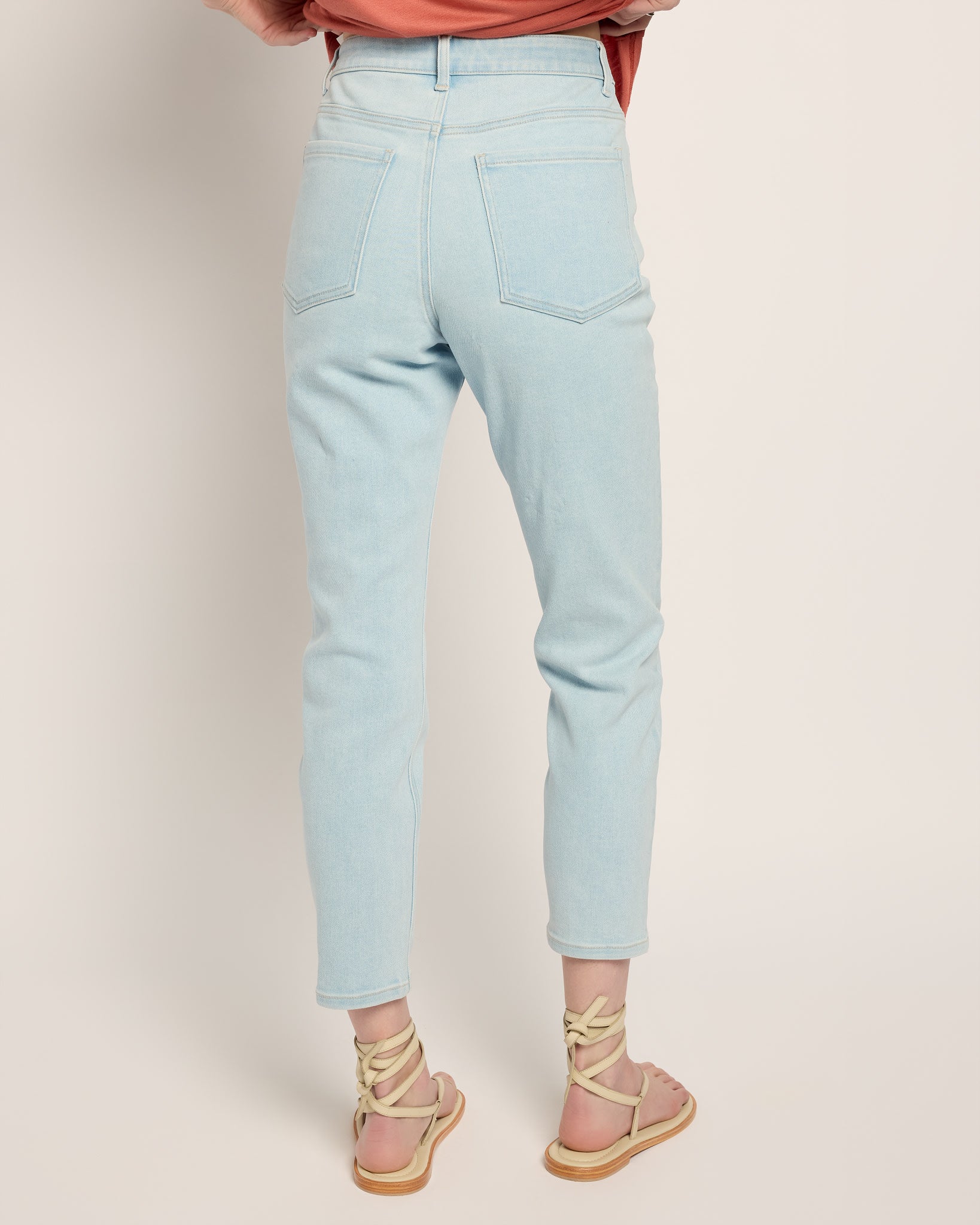 Clear Sky $|& SEAS River Exposed Button Fly Skinny Jean - SOF Back