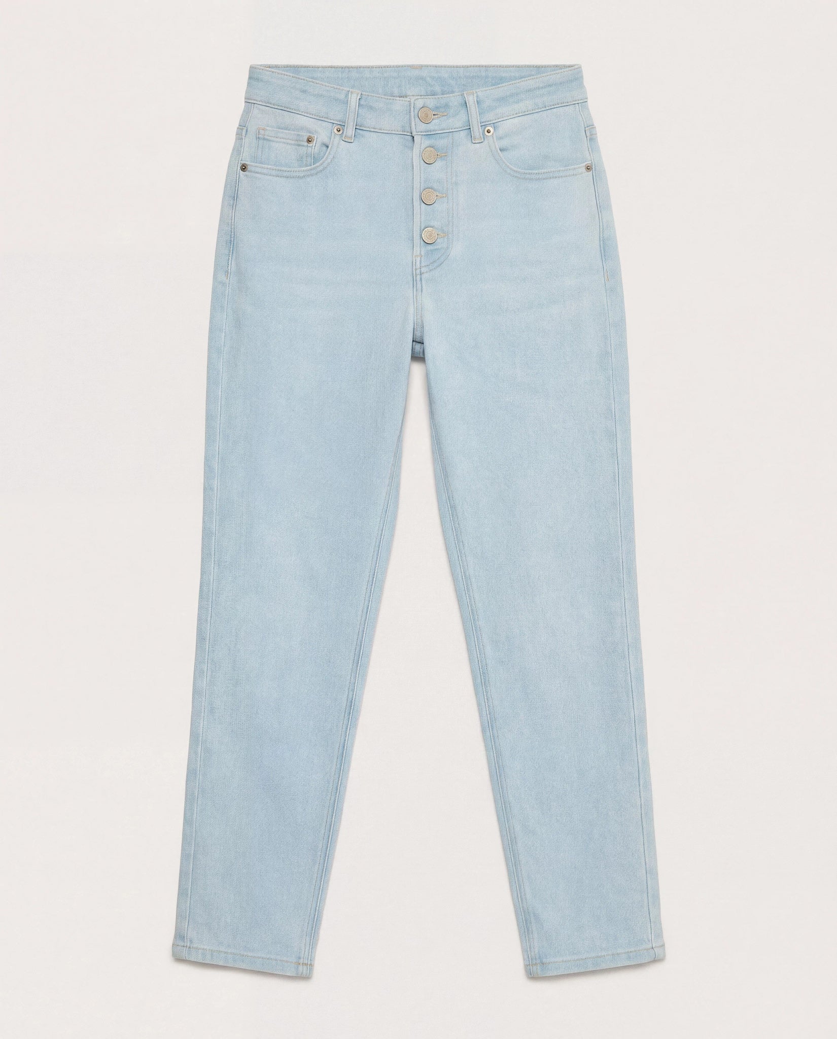 Clear Sky $|& SEAS River Exposed Button Fly Skinny Jean - Hanger Detail