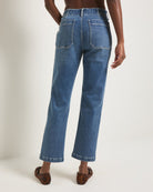 Swell $|& SEAS Scenic Route Slim Cropped Jean - SOF Back