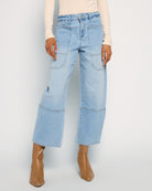 Lakeside $|& SEAS Ridge Barrel Leg Utility Jean - SOF Front
