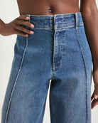 Swell $|& SEAS Pismo Wide Leg Jean - SOF Full Front