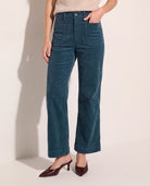 Pinecrest $|& SEAS Caroline Corduroy Cropped Wide Leg Pant - SOF Front