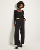 Black $|& SEAS Eventide Ponte Trouser - UGC On Fig