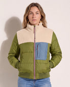 Olive/Birch $|& Herizon Black Diamond Jacket - SOF Front