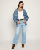 Deep Sea $|& SEAS Sapphire Spacedye Cardigan - UGC On Fig